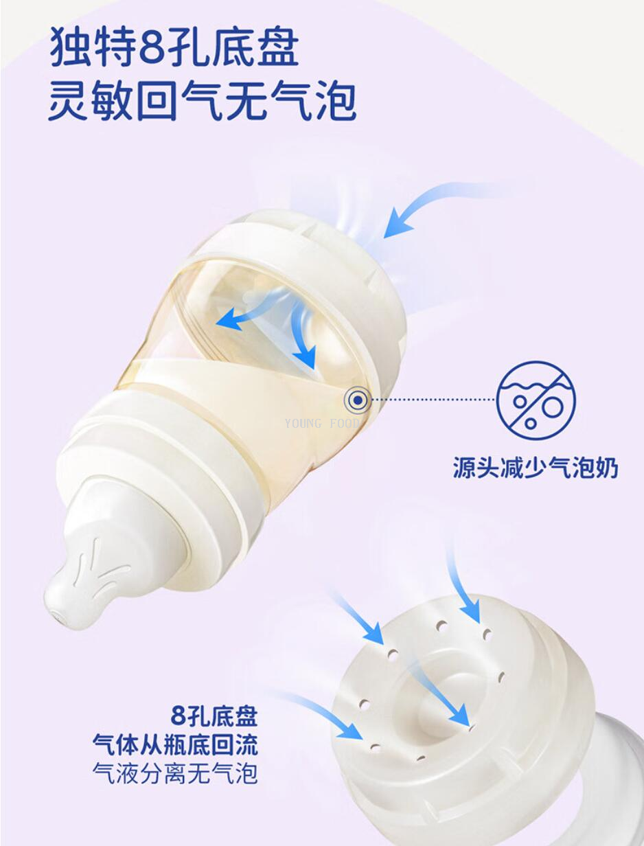 批发包邮！MAM美安萌新生儿礼盒进口PPSU双重防胀奶瓶+替换奶瓶嘴详情15