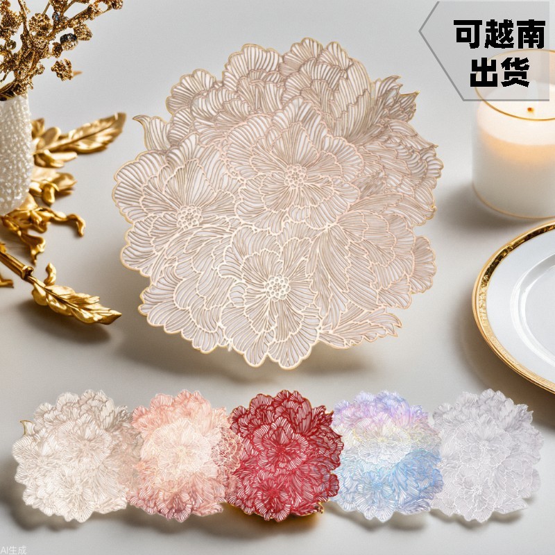 欧美中西餐奢华餐垫防水防油隔热可水洗