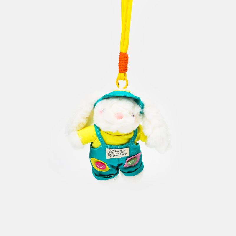 高颜值垂耳兔挂件毛绒玩具小兔子玩偶包挂钥匙扣娃娃配饰礼物
