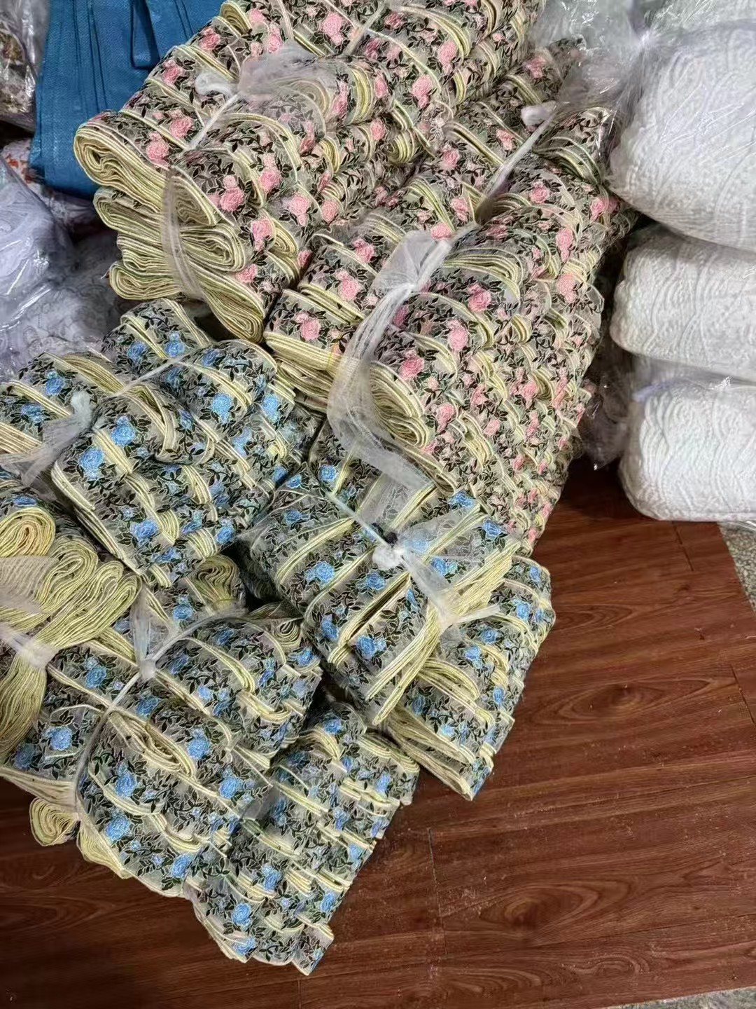 涤棉花边复古小香风手工服装服饰刺绣花边蕾丝花边辅料