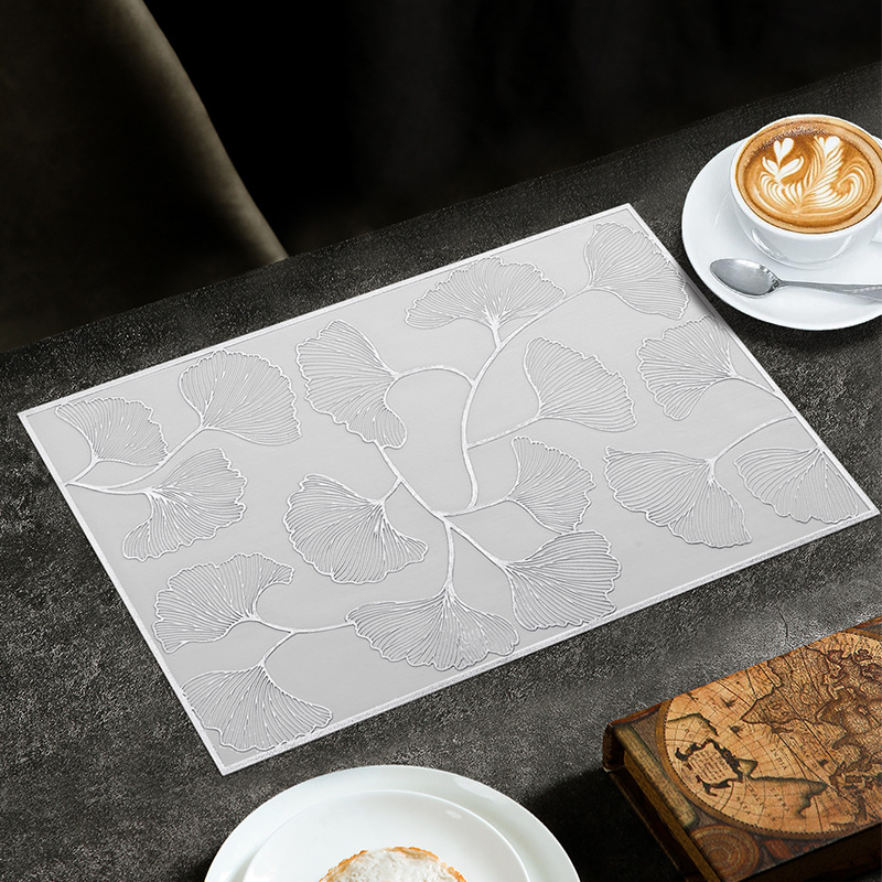 European and American placemats are waterproof and oil-resistant. Luxurious Chinese and Western cuisine for Christmas celebration parties details Picture