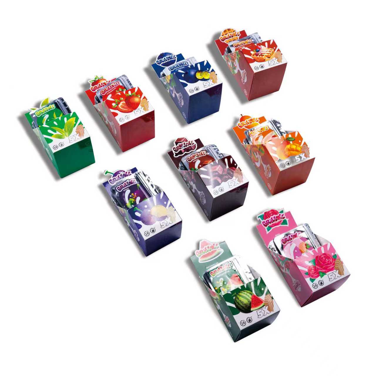 ACE rolling paper草莓香味预卷纸108mm手卷纸预卷纸白底实物图