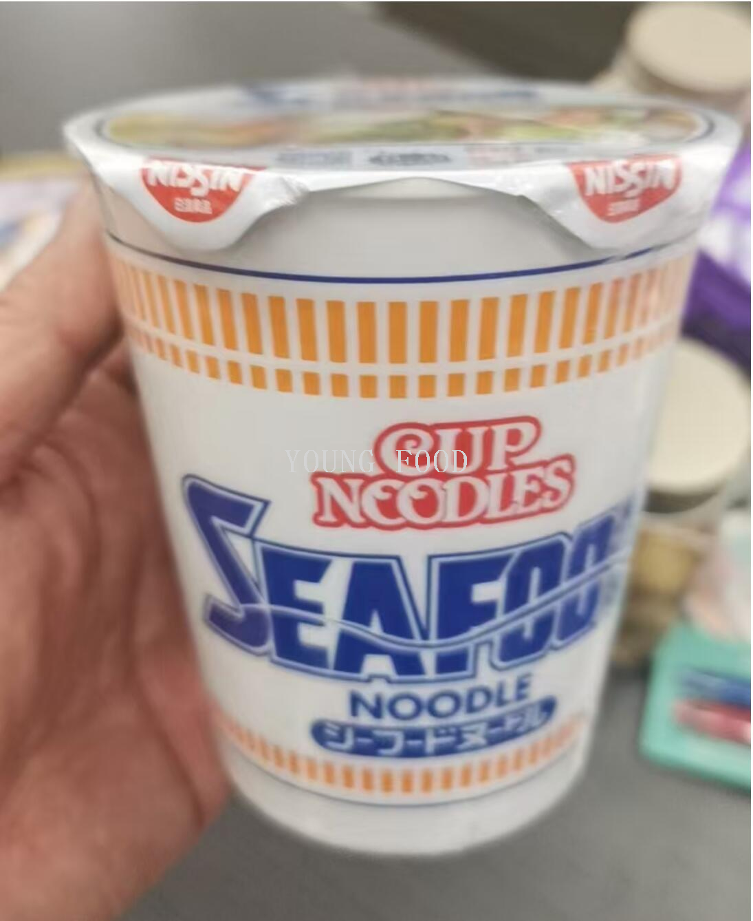 批发包邮！日本品牌工艺方便面零食泡面手办 合味道海鲜风味74g详情3