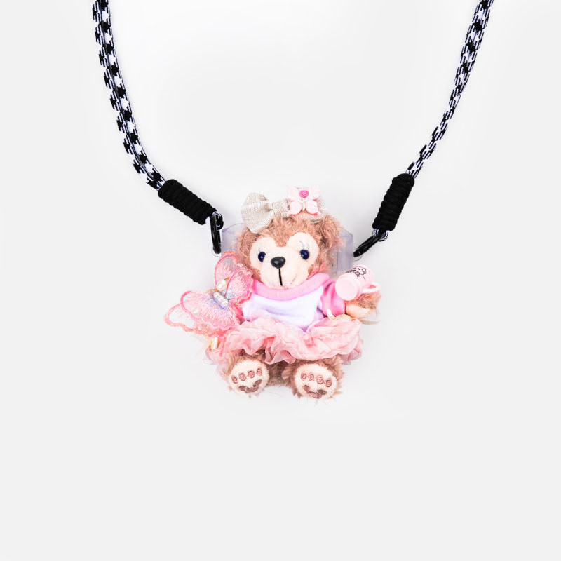 Disney Shirley Rose doll, phone back clip, lanyard, crossbody, backpack, pendant, phone case, chain hanging accessory