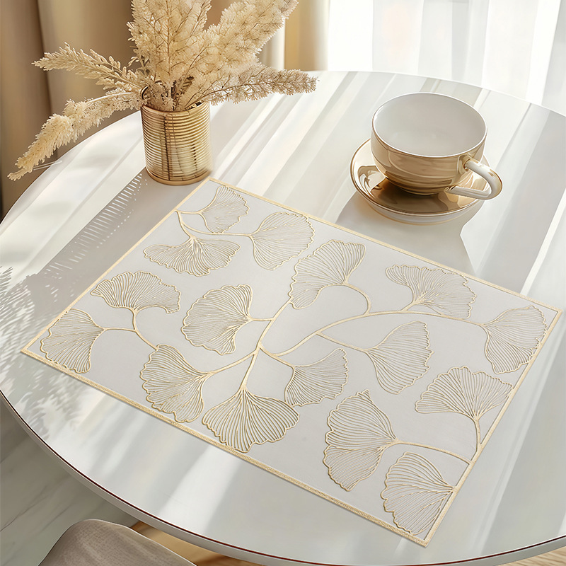 European and American placemats are waterproof and oil-resistant. Luxurious Chinese and Western cuisine for Christmas celebration parties Specification image