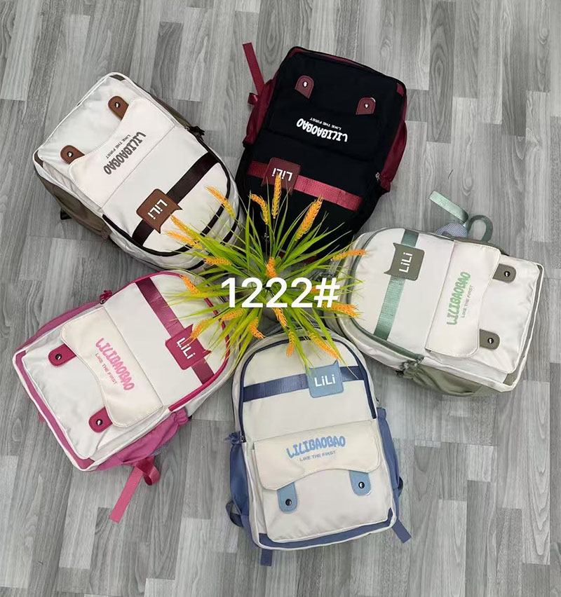 New fashionable and trendy backpack for reducing burden and protecting the spine, large-capacity lightweight backpack for junior high school, senior high school and college students, 9902 details Picture