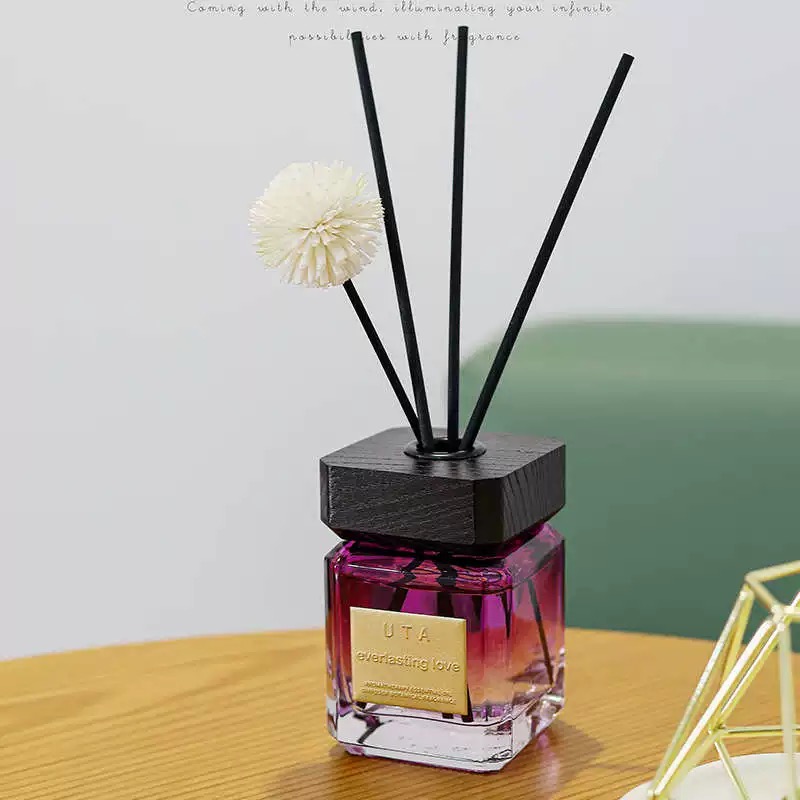Utauta [Genuine] Aromatherapy Essential Oil For Bedroom And Bathroom Long-Lasting Fragrance, Natural Aromatherapy With A Wooden Cap Item Picture