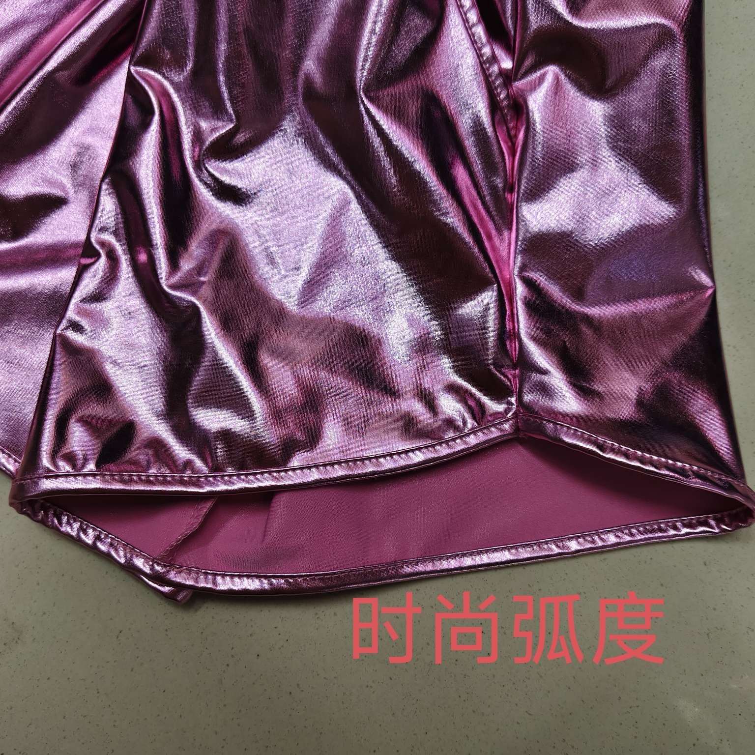 童装儿童烫金短款短裤圣诞节万圣节狂欢夜舞蹈演出练功服演出表演服详情图6