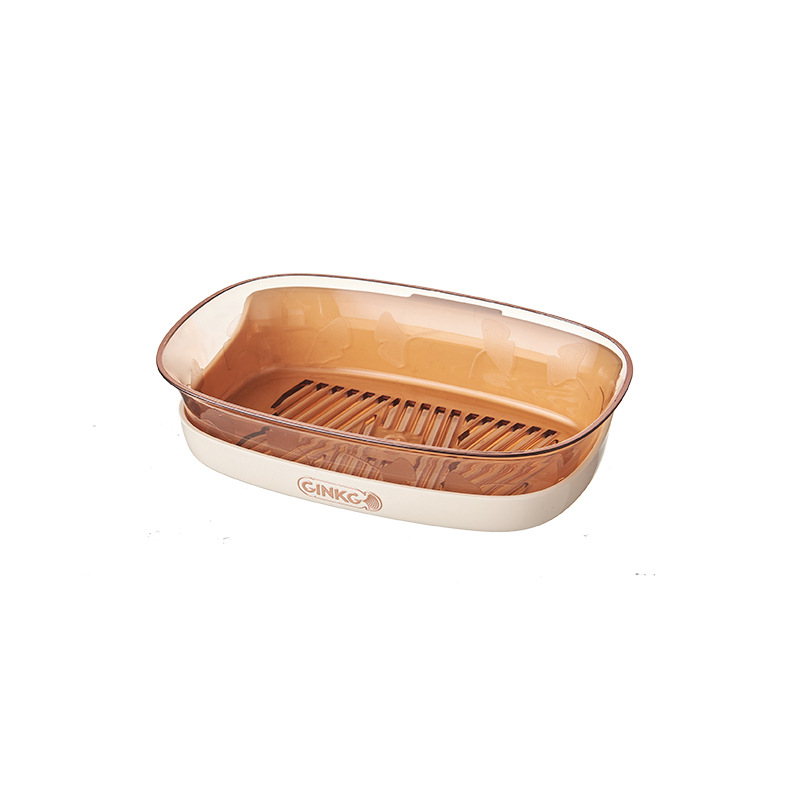 C64-520 -علب الصابون الشفافة والمزدوجة التي تحتوي على مياه الأسفلت بدون ثقوب Item Picture