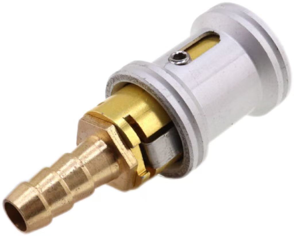 Weihaisheng Factory directly supplies cross-border self-locking tire quick inflation tubes, inflation nozzles, inflation heads, quick connectors, pure copper vehicle tire pressure gauge tubes Specification image