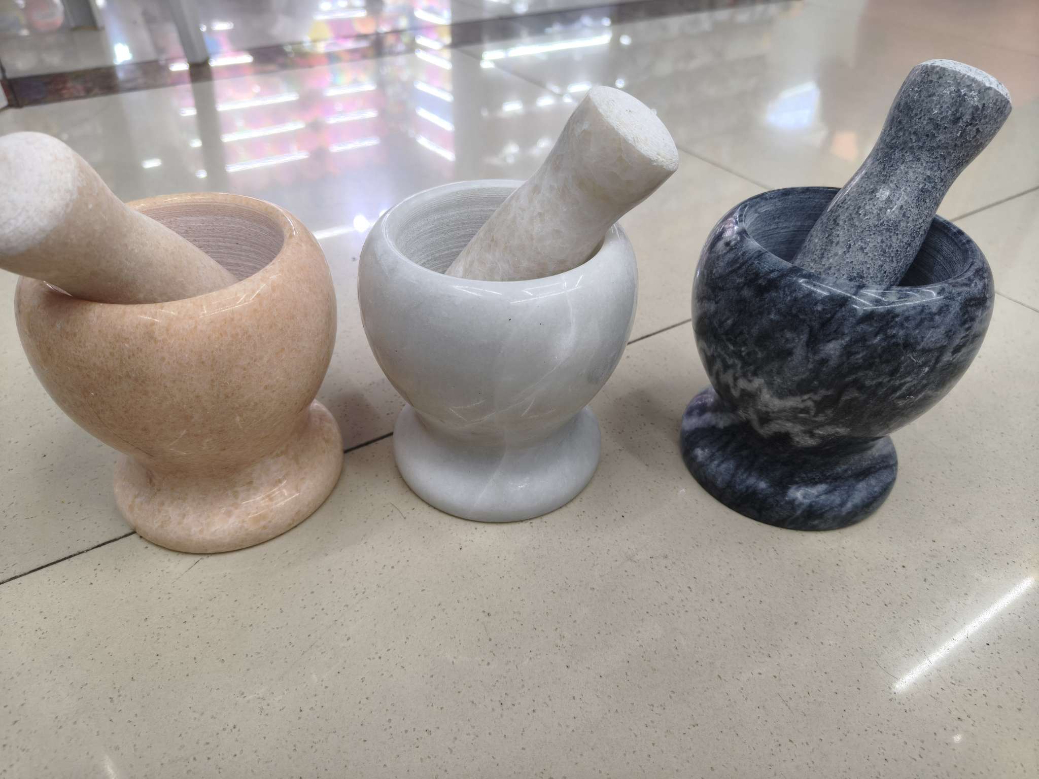 日用百货厨房工具剥蒜器蒜泥器陶瓷压蒜钵大理石压蒜器蒜瓣剥蒜器多功能厨房用品