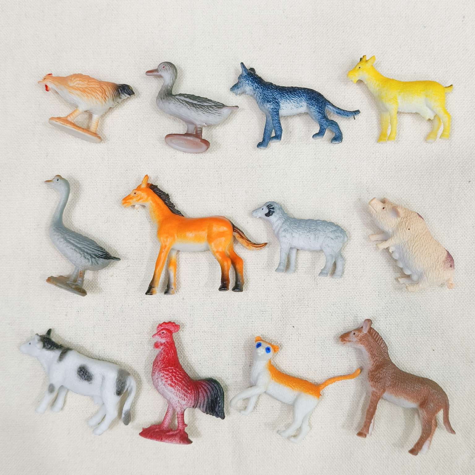 仿真农场动物模型玩具鸡鸭鹅狗猫猪马牛羊驴儿童认知沙盘摆件其他配件详情图5