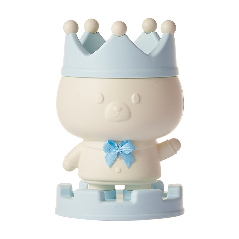 New product S81-387 Creative student dormitory desktop, popular crown pen holder, cute cartoon for students' birthdays Application Scenario