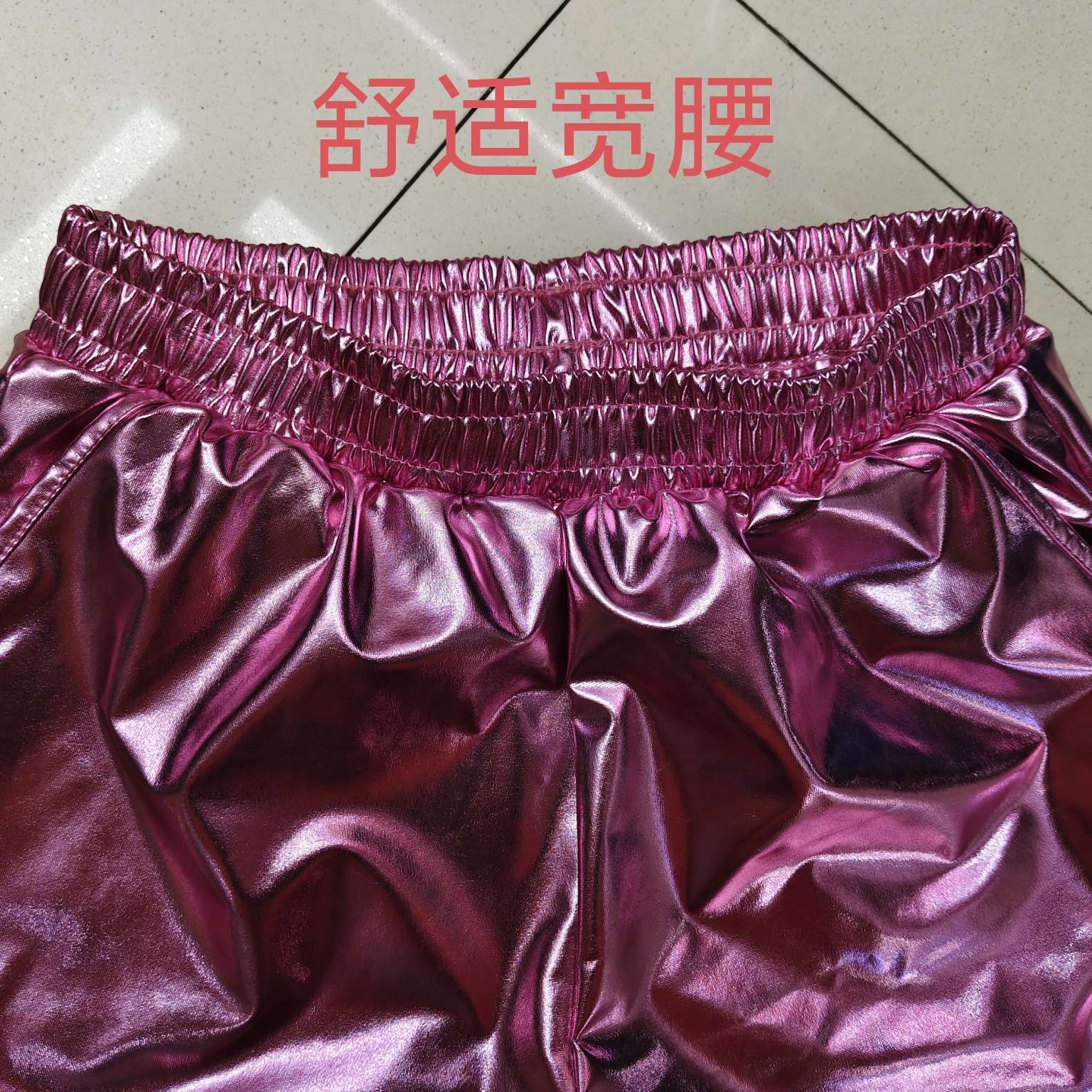 童装儿童烫金短款短裤圣诞节万圣节狂欢夜舞蹈演出练功服演出表演服详情图5