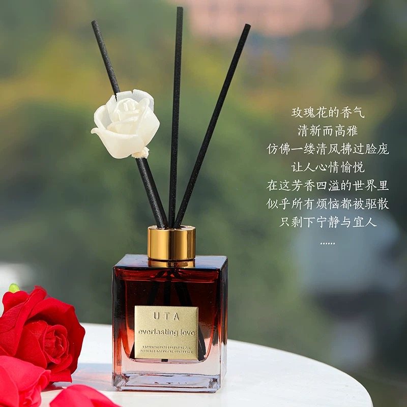 Uta [Genuine Product] Master-Blended Home Room Deodorizing, Long-Lasting Fragrance, Non-Flammable Natural Plant Essential Oil Aromatherapy Specification drawing