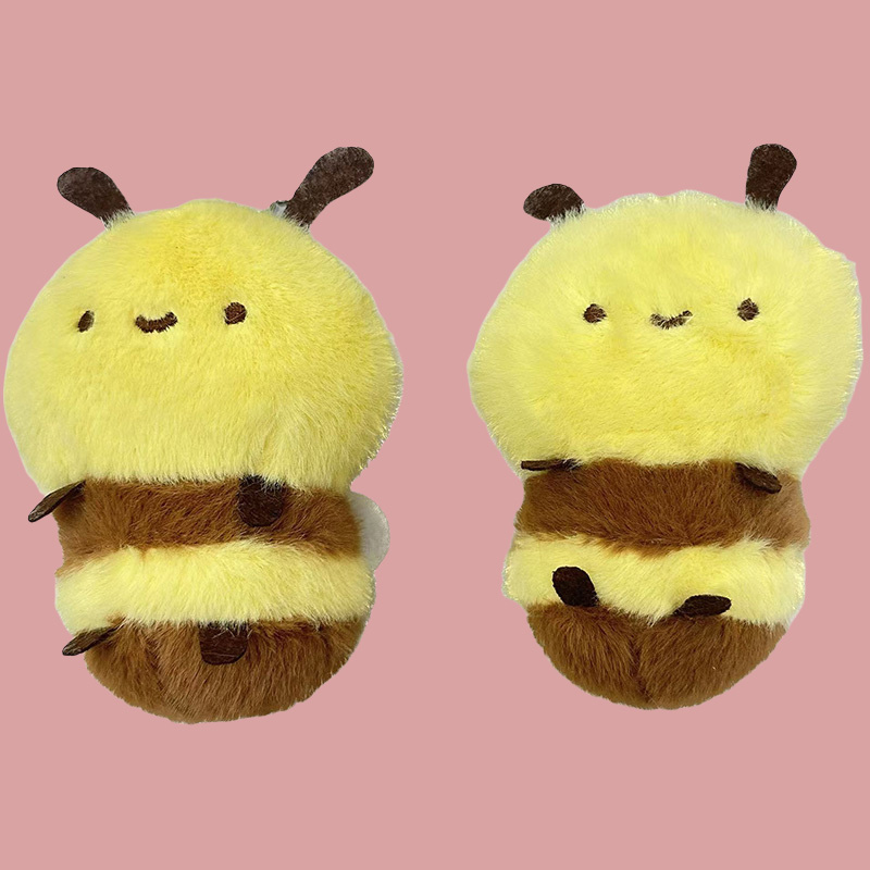 Fat honey, bee, animal plush toys, souvenirs, creative dolls, cartoon peripheral pendants, plush toy pendants, keychains, cloth doll pendants, cute decorative gifts, claw machine factory direct sales