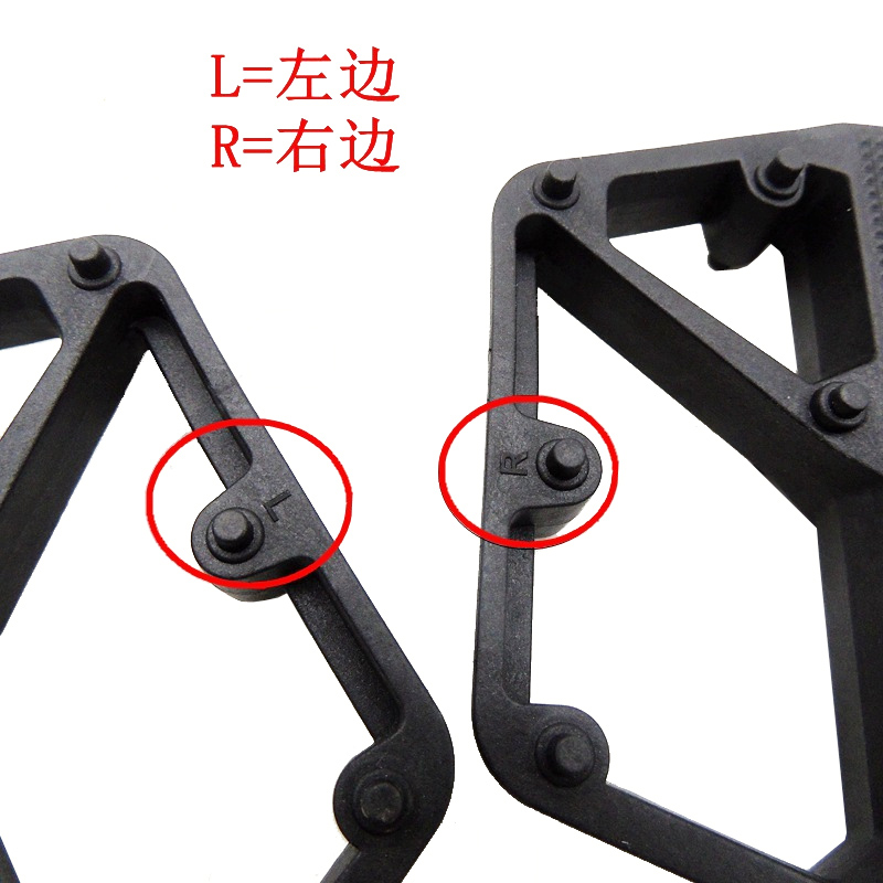 NL311 Color mountain bike plastic pedal bike, pedal, nylon pedal pic 7