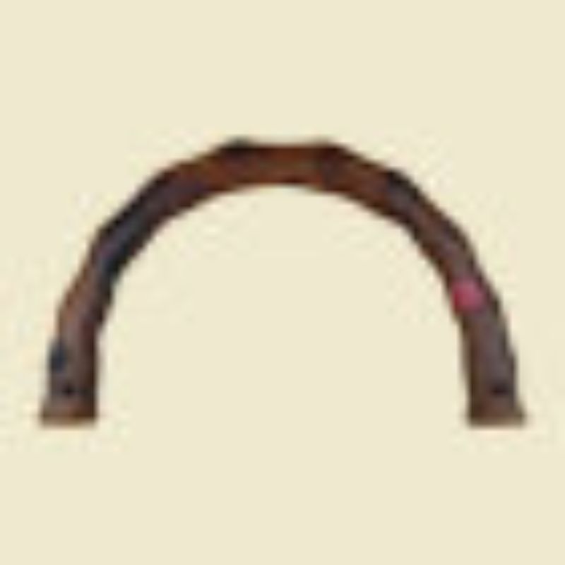  厂家直销批发 藤条编织 箱包把手 包包配件、包包手把、木质手把、产品图