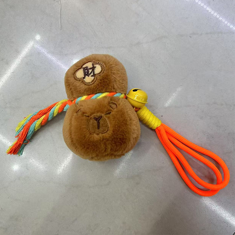 福禄寿创意动物葫芦毛绒玩具玩偶卡通周边挂件毛绒公仔挂件钥匙扣布偶挂件可爱装饰礼物夹娃娃机厂家直销详情6