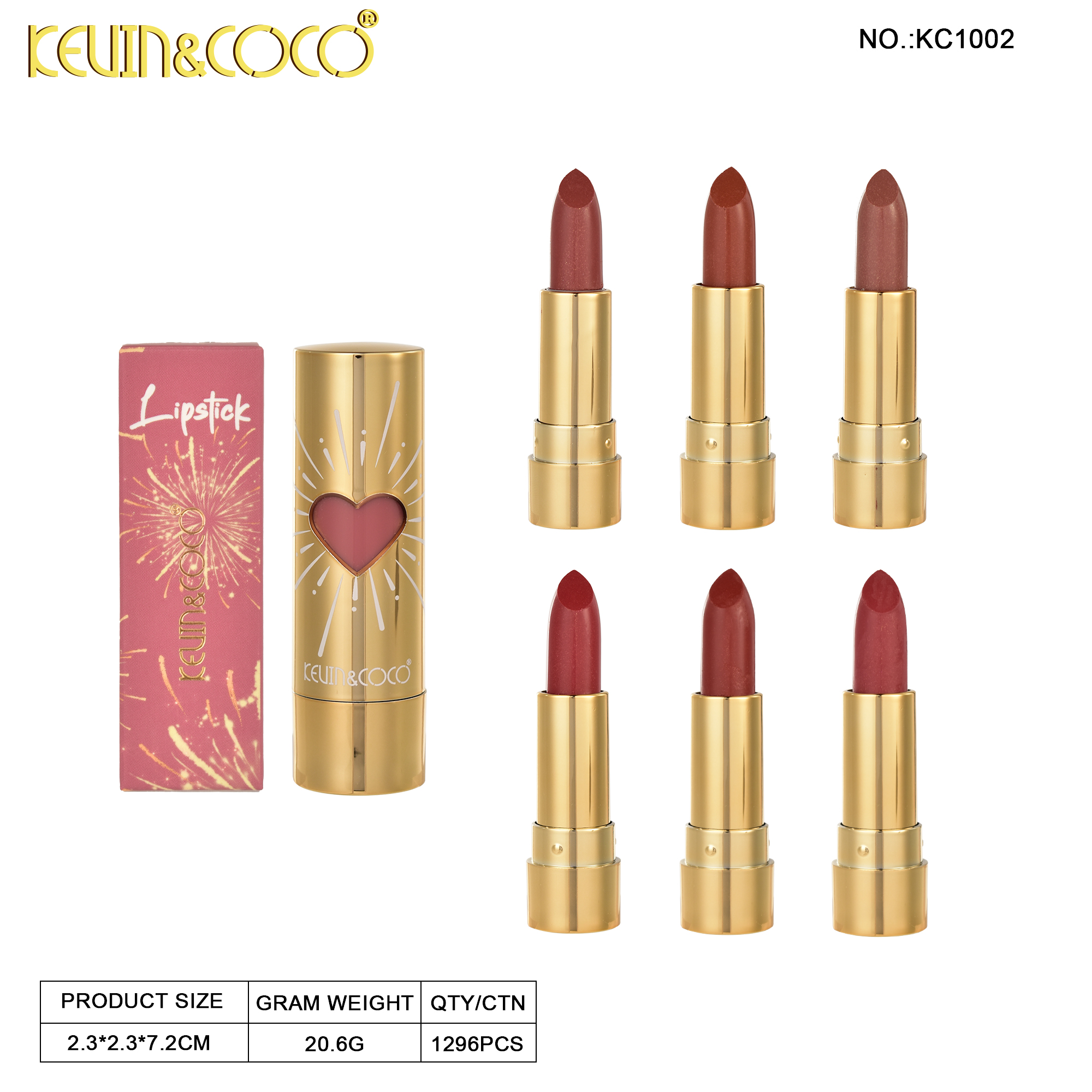 KEVIN&COCO Moisturizing and Hydrating lipstick for Reducing Lip Lines and Whitening Item Picture