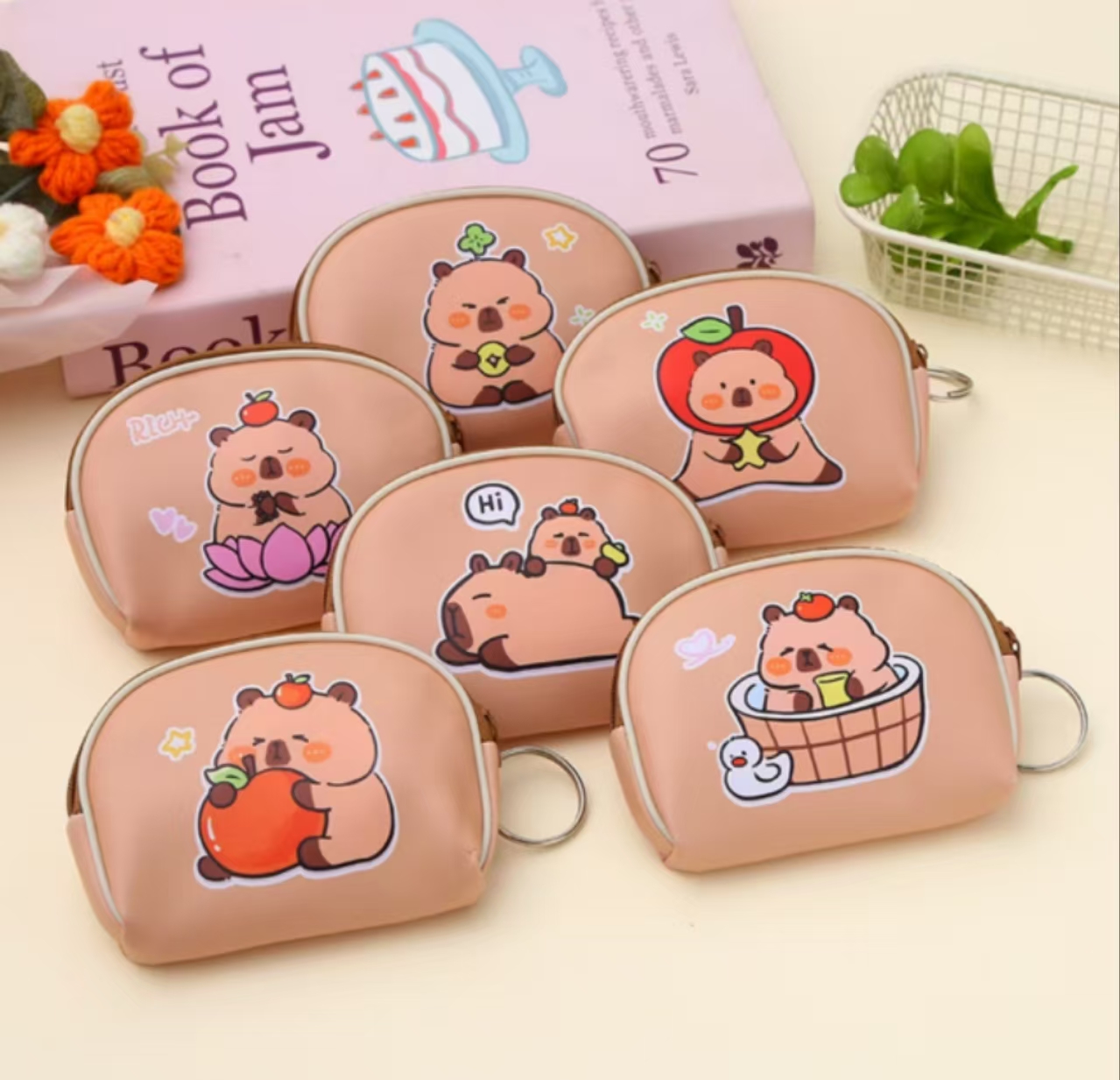 Rex rabbit fur ball jewelry, glass diamond keychain, small pendant, fashionable and creative key chain pendant, gift and promotional items Application Scenario