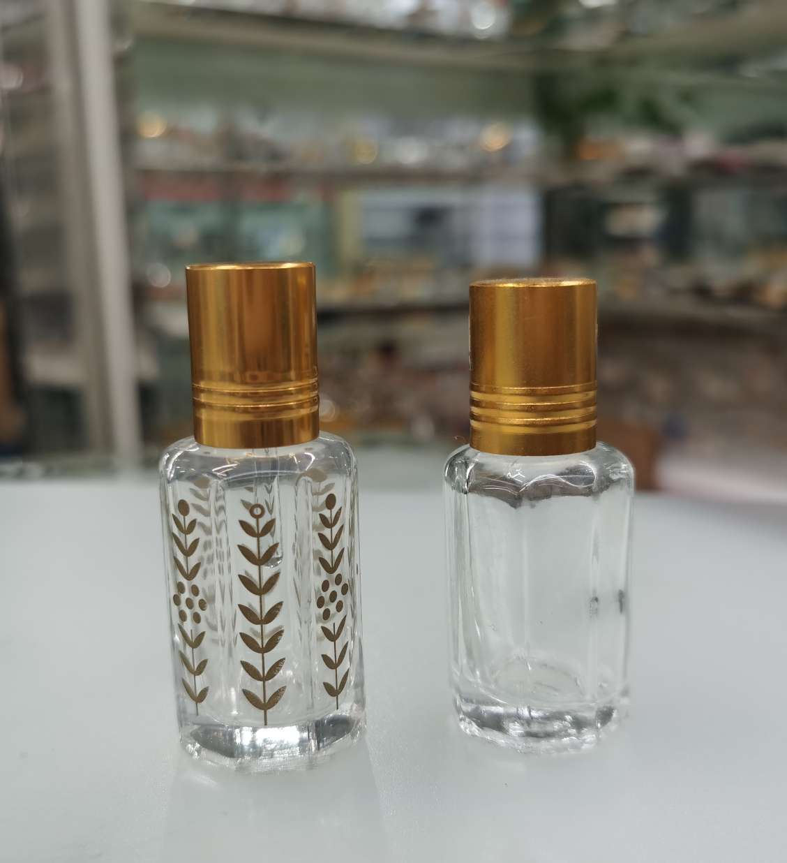 Houde Glass 3ML, 6ML, 12ML glass octagonal bottles, ball bottles, essential oil bottles details Picture