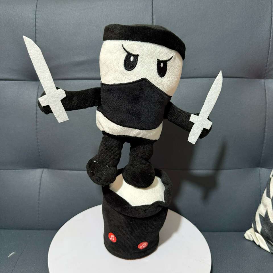 New Shan Hai Jing Shark Wooden Stick Figure electric toy detail image 2