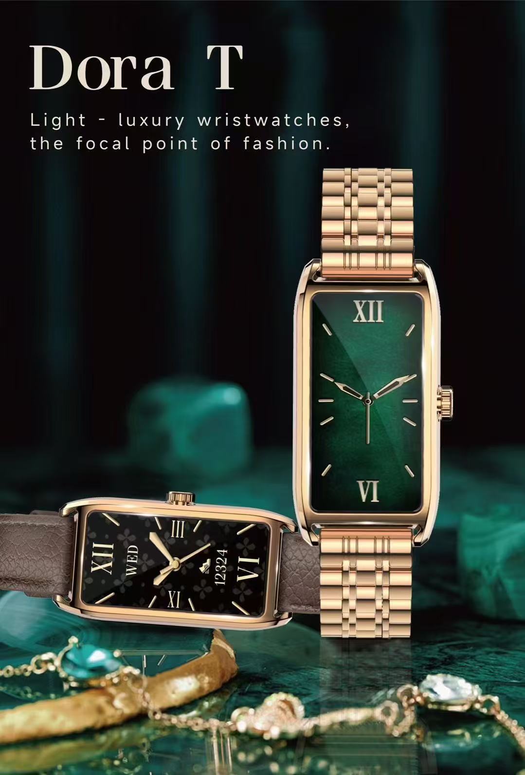 Aima Emma Aima Dora T Series Smart Bracelet, Luxurious, High-End Design, 2025 New Bestseller, Multi-Functional Smart Emma Smart Bracelet