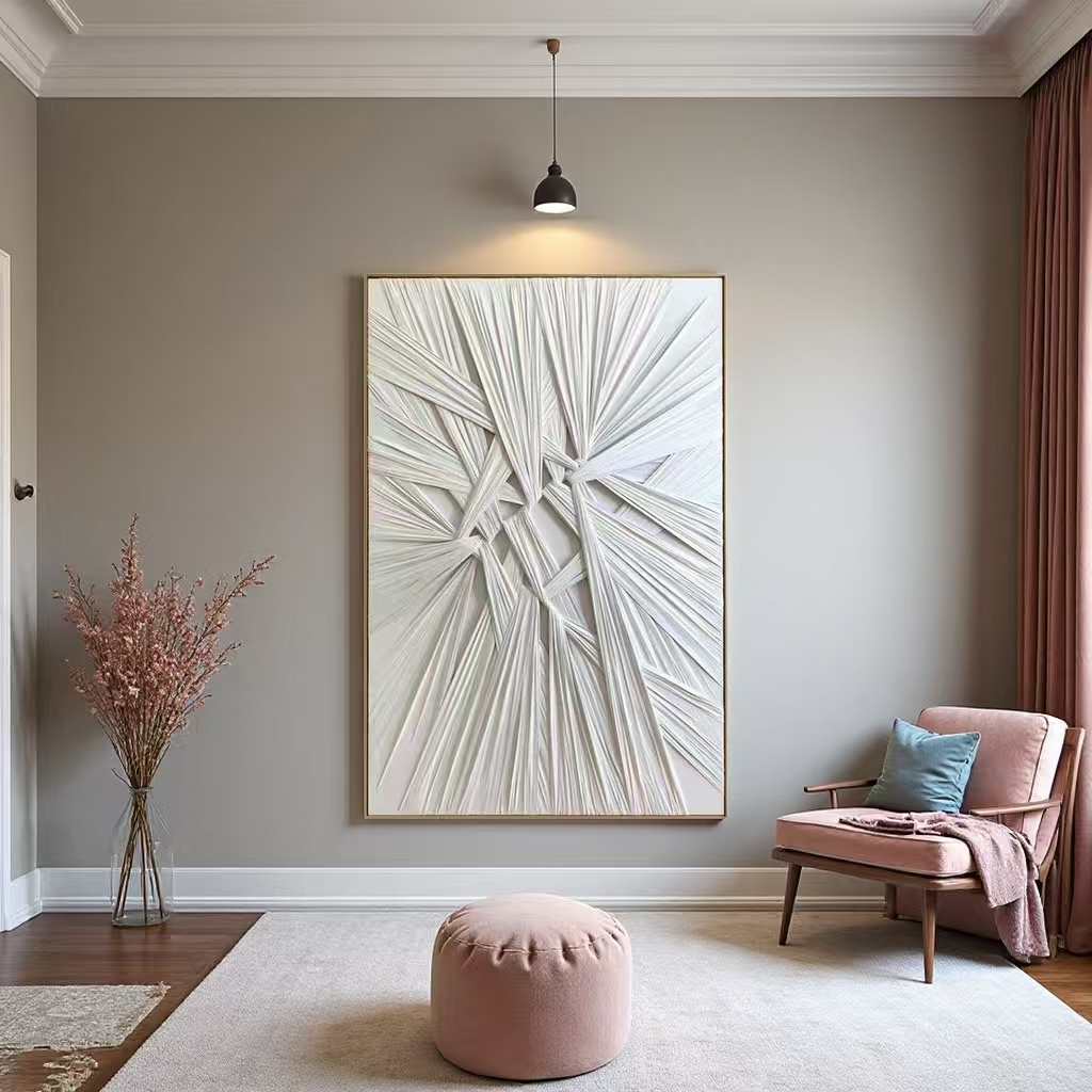 纯手绘油画/数字油画/装饰画/帆布画布/帆布画产品图