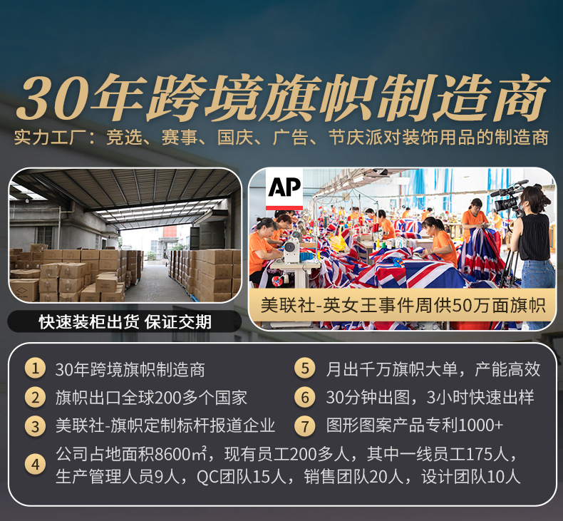 创栋旗帜美加墨世界杯速干球迷t恤网眼布圆领国旗组合足球球衣助威运动服详情2