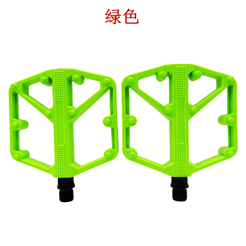 NL311 Color mountain bike plastic pedal bike, pedal, nylon pedal Item Picture