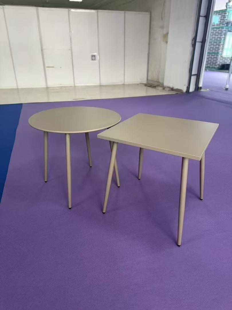 Outdoor metal ironwork tables and chairs, camping tables, outdoor leisure and outdoor products combination sets Application Scenario