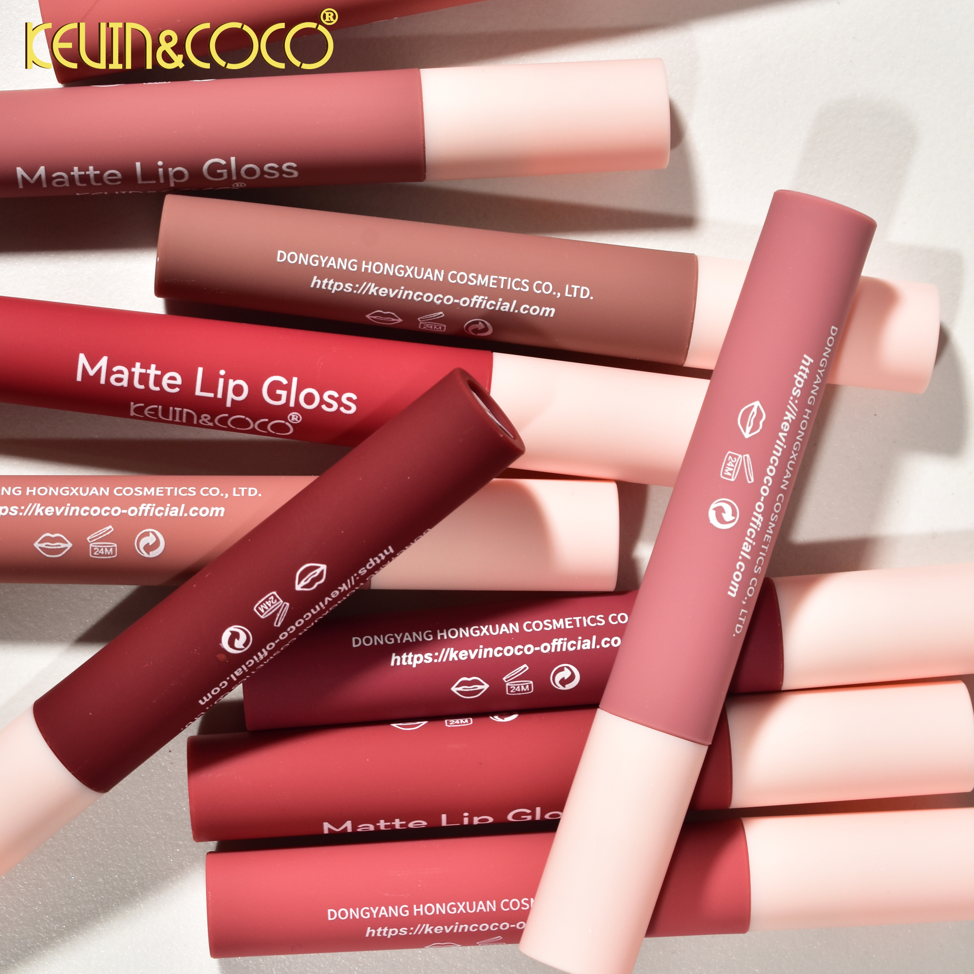 KEVIN&COCO Lip Gloss Set, Lip Oil Lipstick Makeup Long-lasting Moisturizing Lip Balm Cosmetics Product Lipgloss Item Picture