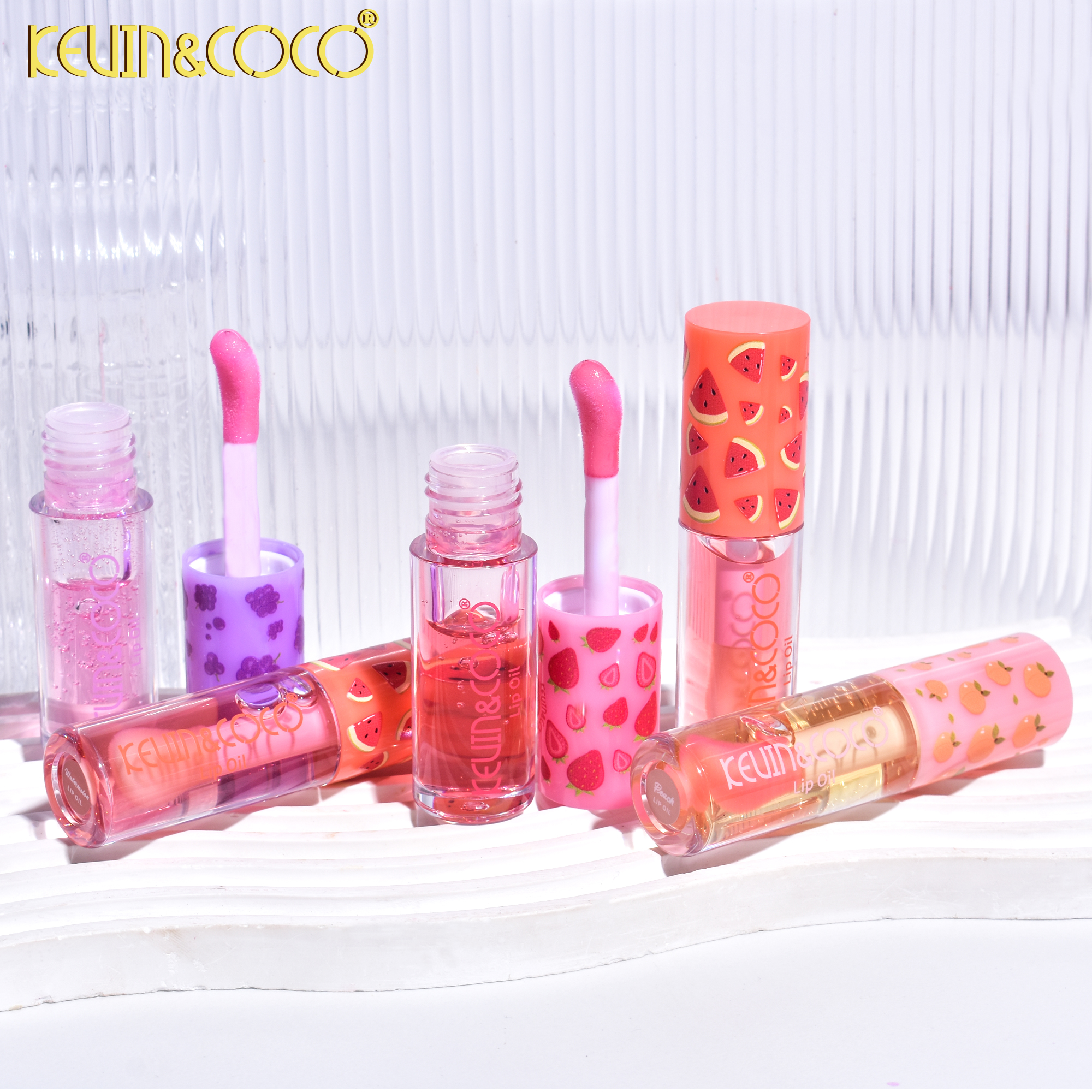 KEVIN&COCO Long-lasting Moisturizing Hydrating lip oil Lip Care Lip Oil Application Scenario