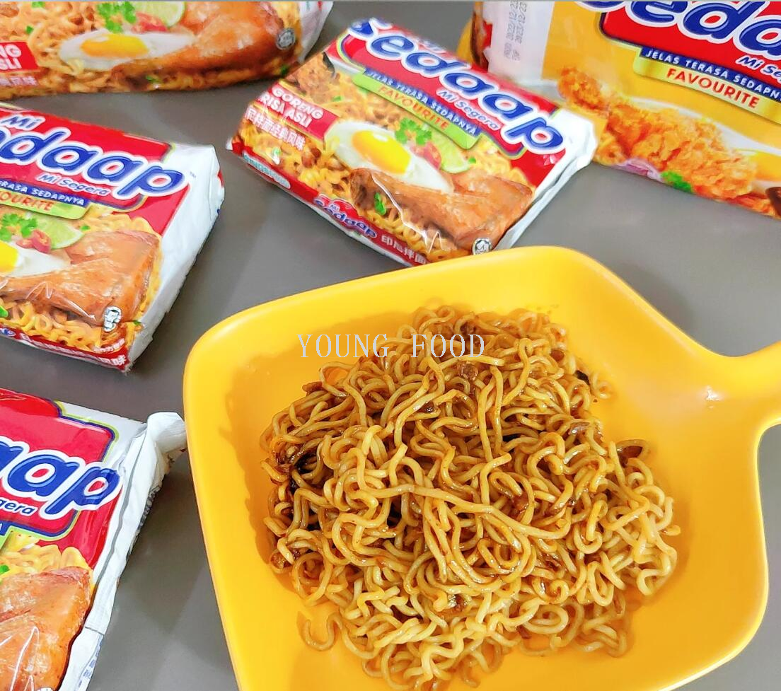 批发包邮！印尼进口零食辉英喜达-印尼拌面经典风味方便面 90g×5详情6