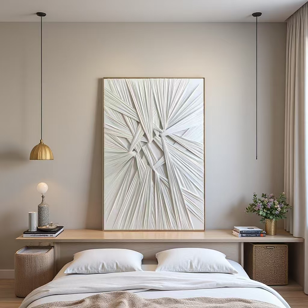 现代艺术简约客厅装饰画设计师定制