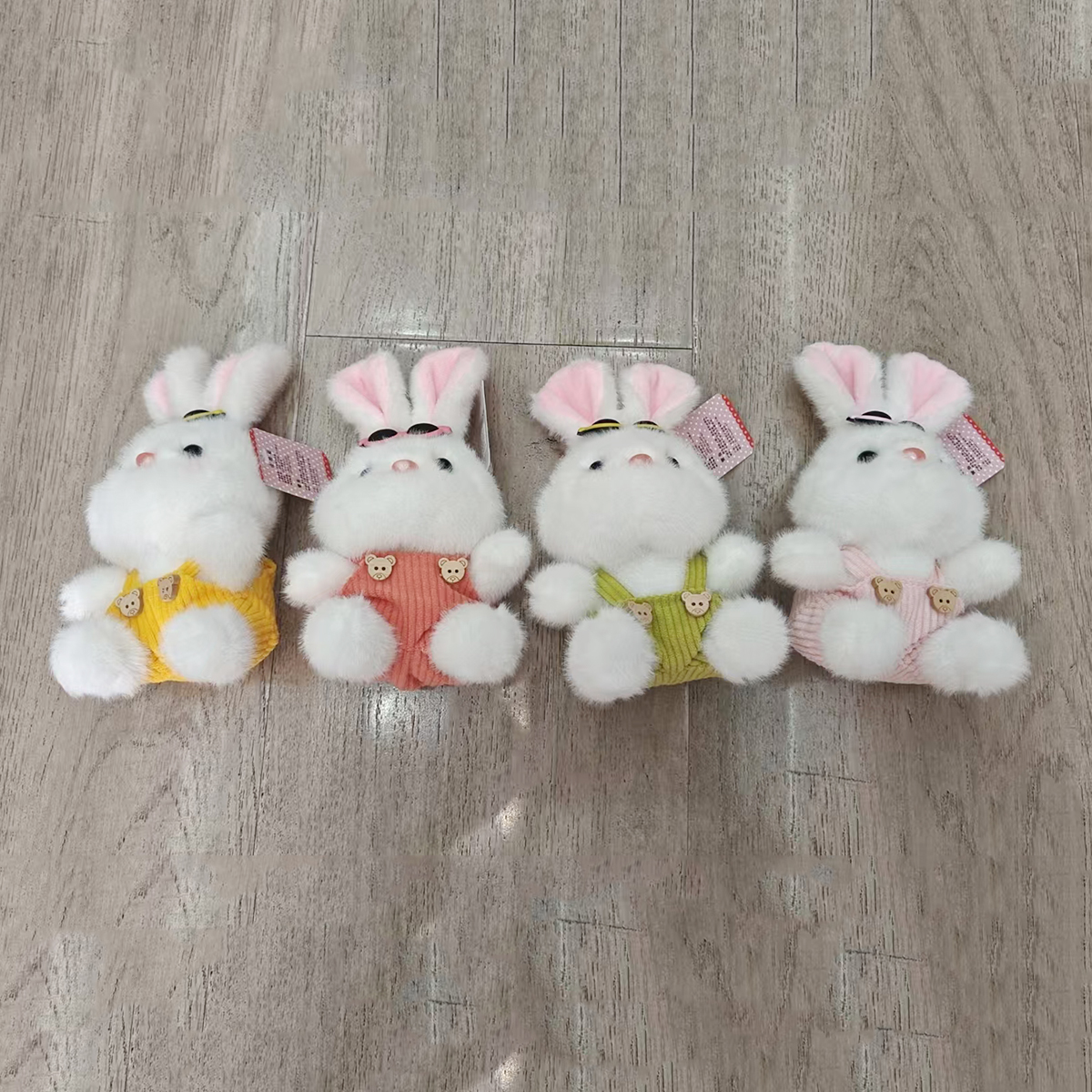 毛绒玩具眼镜兔玩偶发娃娃机公仔婚庆婚礼抛洒结婚抓机娃娃小号挂件