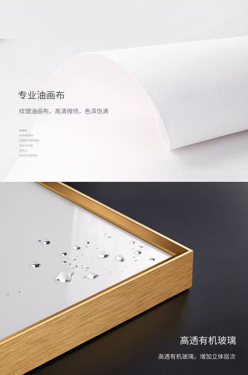 马到成功骏马现代简约轻奢入户玄关过道详情1