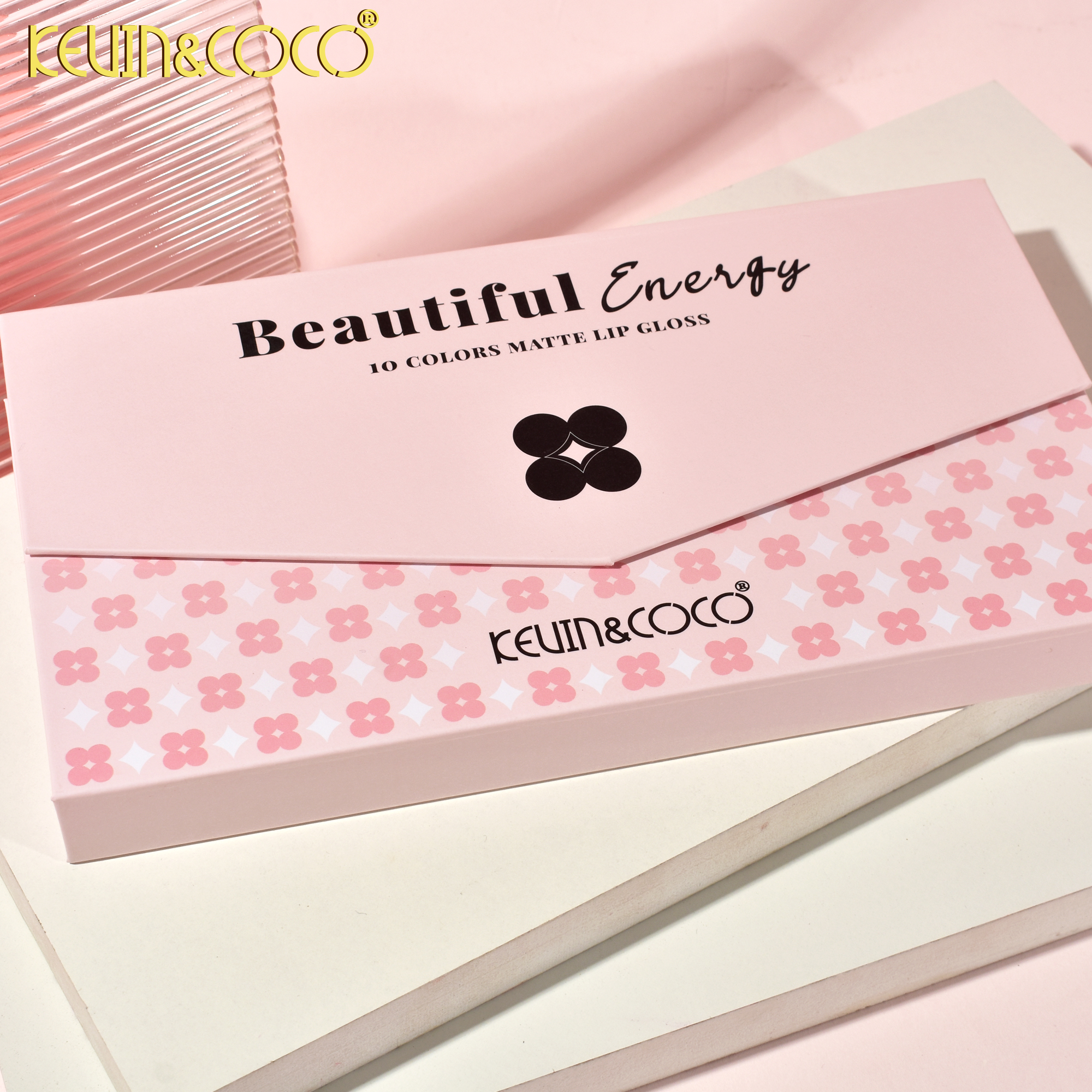 KEVIN&COCO Lip Gloss Set, Lip Oil Lipstick Makeup Long-lasting Moisturizing Lip Balm Cosmetics Product Lipgloss details Picture