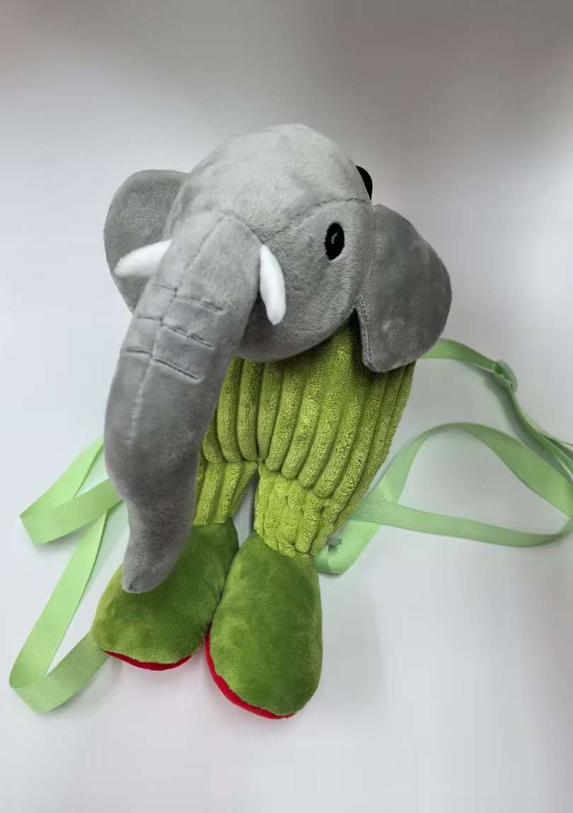 New cross-border Shan Hai Jing backpack crossbody bag Shark Shan Hai Jing Bag Parody plush toy doll crossbody bag detail image 5