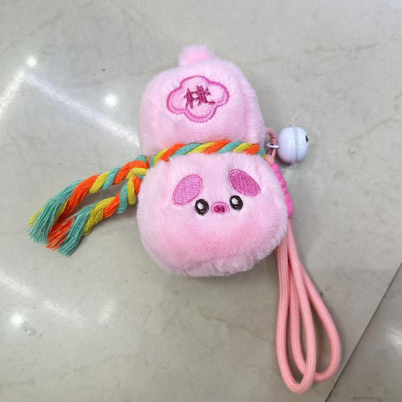 福禄寿创意动物葫芦毛绒玩具玩偶卡通周边挂件毛绒公仔挂件钥匙扣布偶挂件可爱装饰礼物夹娃娃机厂家直销详情4
