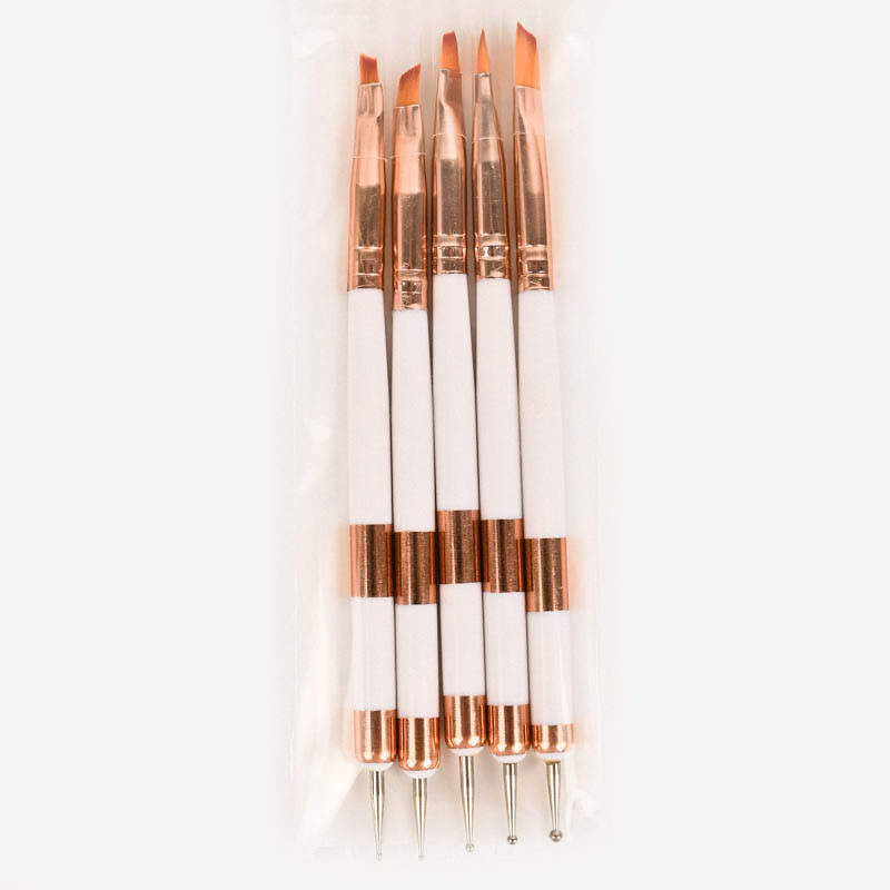 新款日式美甲笔刷套装彩绘晕染拉线功能扫扫笔专用工具建构光疗笔