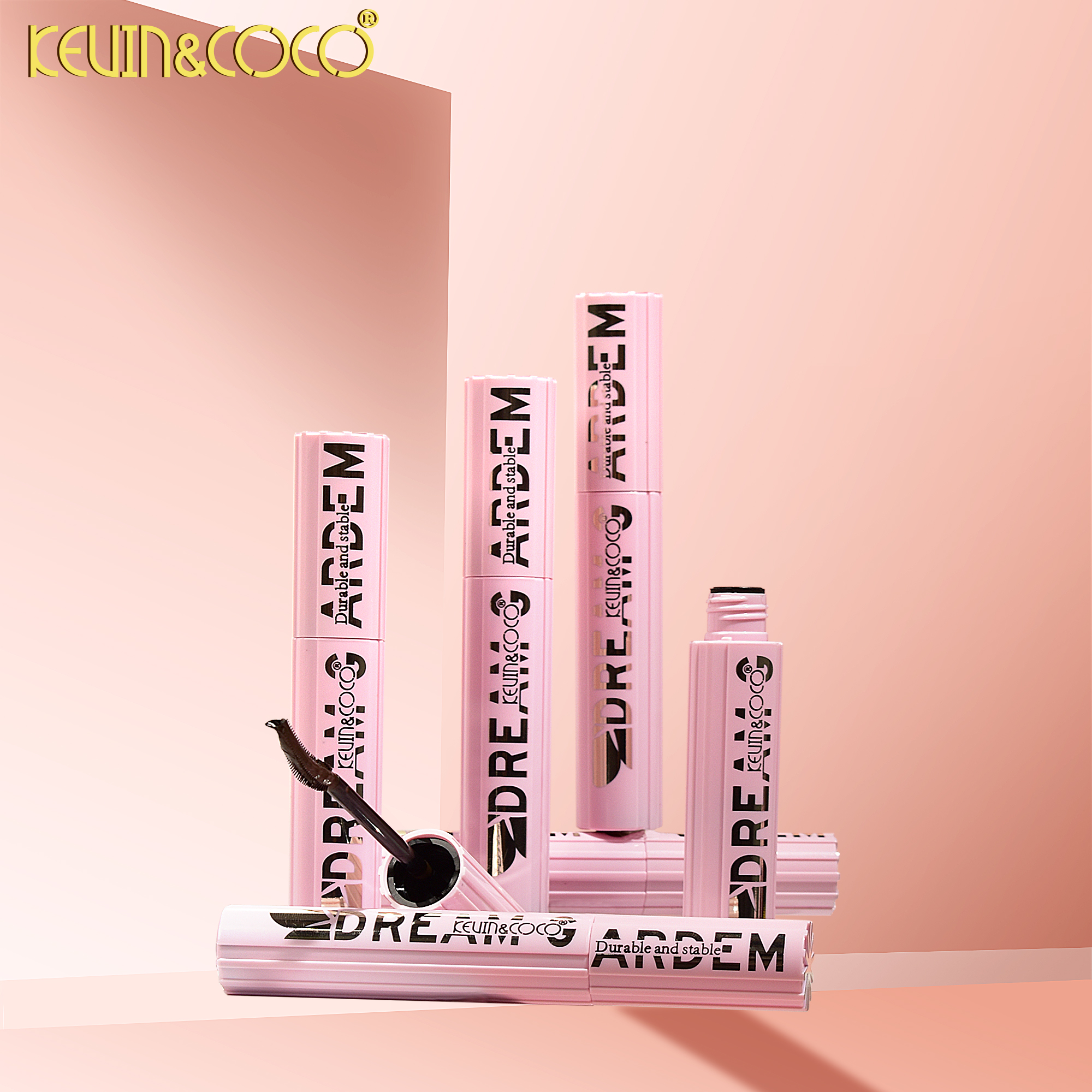 KEVIN&COCO Waterproof, Slender, Curly and non-smudge mascara cream Application Scenario