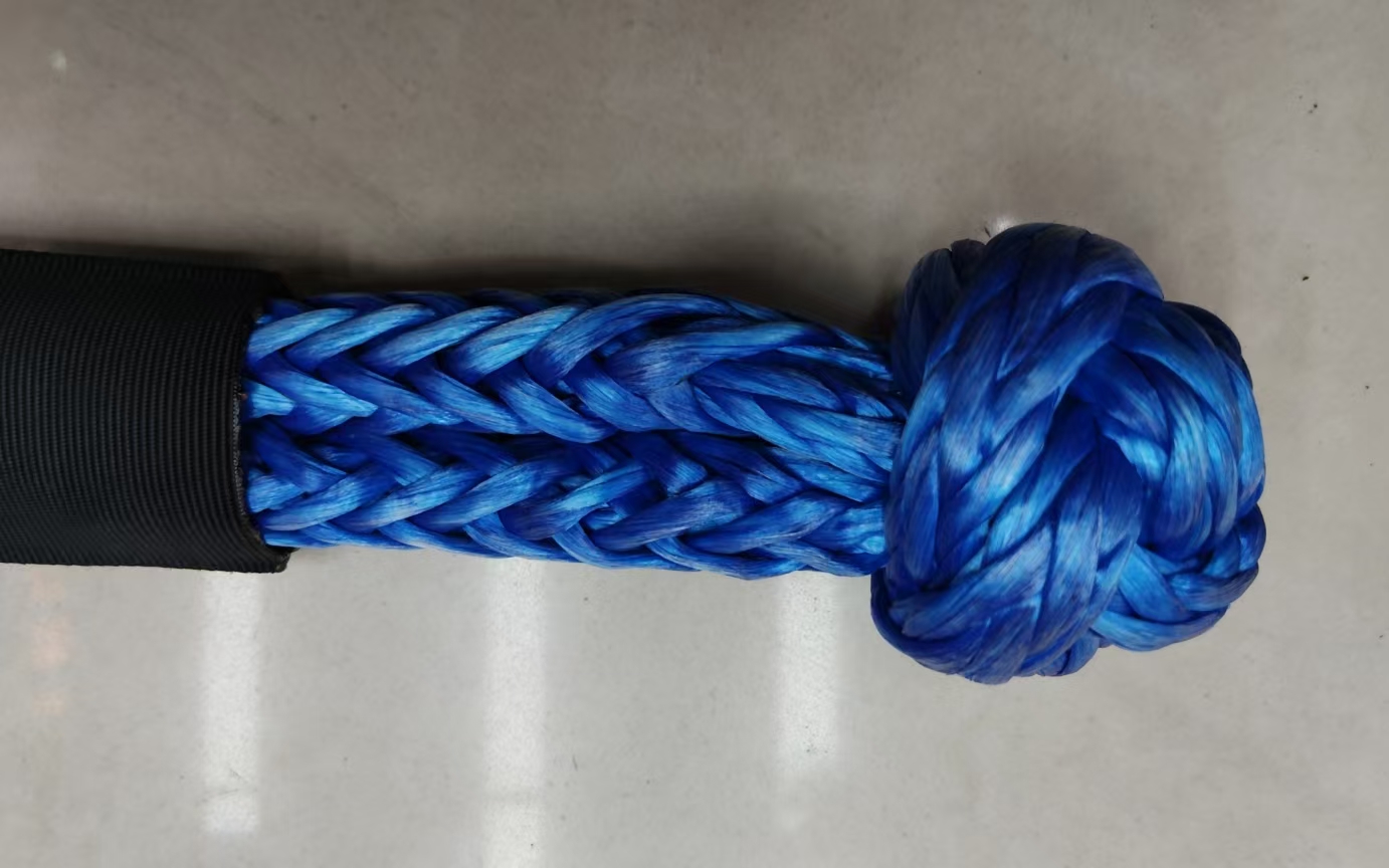 软卸扣疙瘩绳超高分子量聚乙烯 越野车救援绳卸扣脱困救援拖车钩