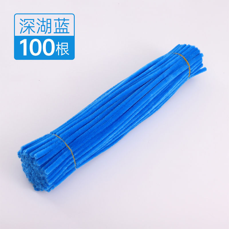 Canhong Super Dense Twisty stick encrypted plush root plush strip diy bouquet material, children's handmade batch details Picture