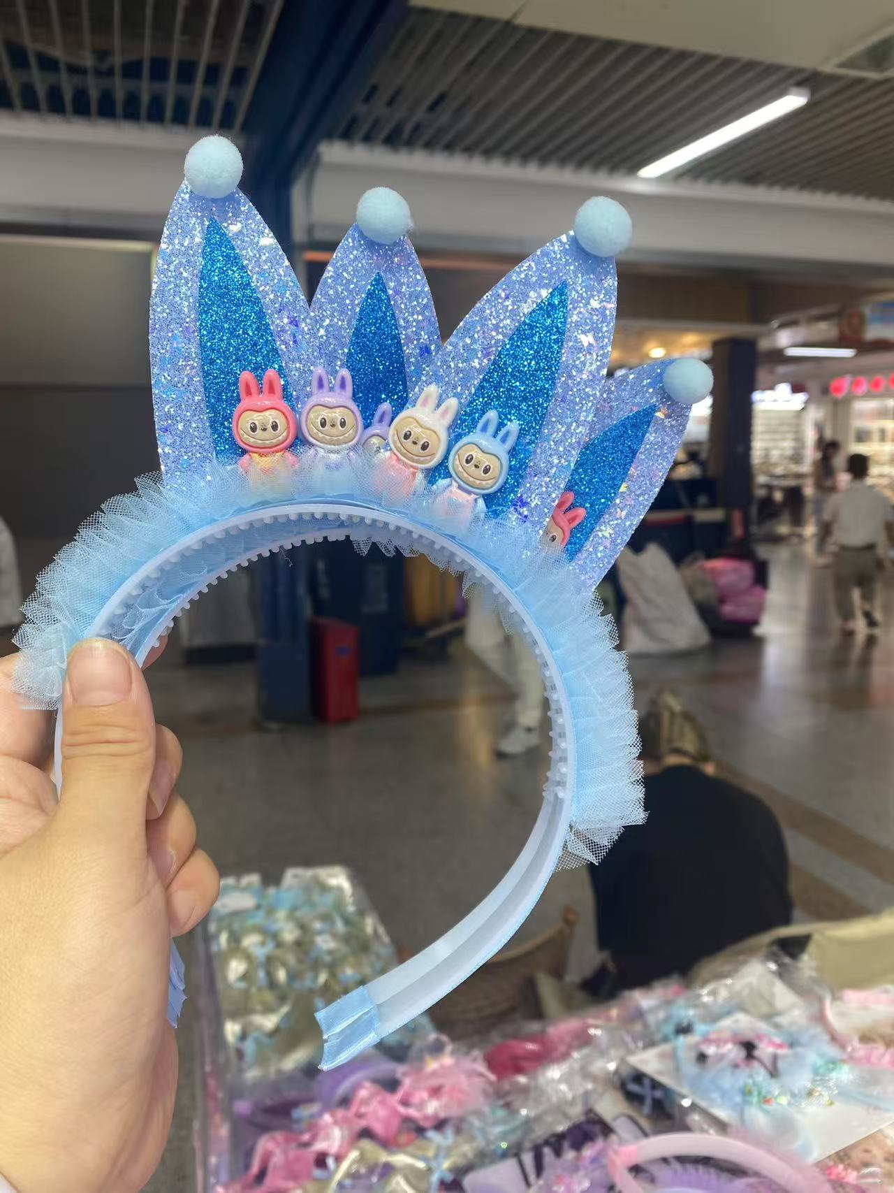 韩版女士拼接发箍儿童彩色塑胶头饰发卡头饰头饰女士发箍女童发箍时尚百搭