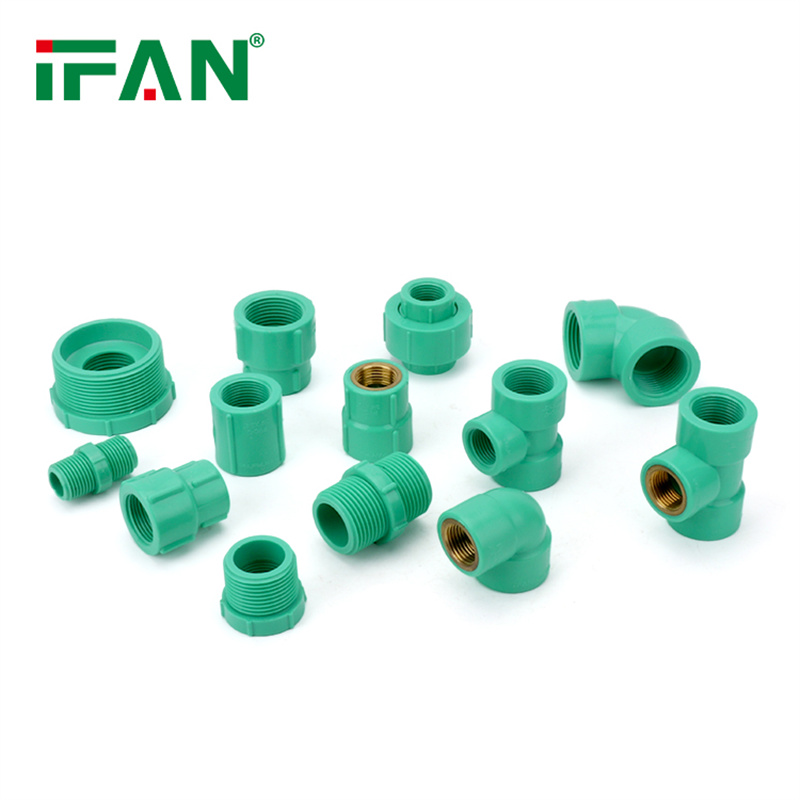 IFAN PVC Connect Tee BST Thread Plumbing UPVC Pipe Fittings