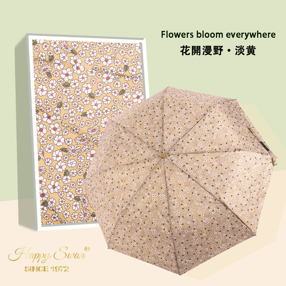 Xingbao Umbrella 3132A Small Floral three-fold Umbrella, semi-automatic opening and closing umbrella, Windproof Folding umbrella wholesale Application Scenario