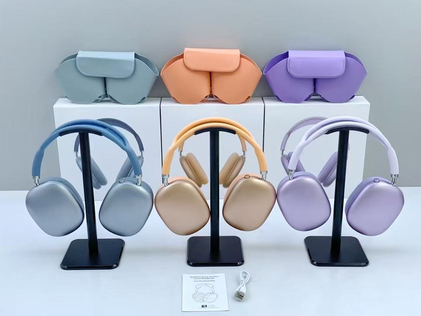 Aima Emma Aima Emma Bluetooth Headphones Airpods Max Magnetic Elastic Breathable 2025 New Bestseller Bluetooth Headphones undefined