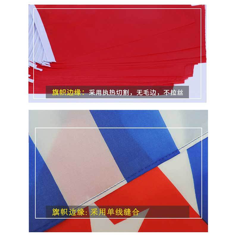 Chuangdong Flag 2026 World Cup Hand-cranked Flag Spring Asia Textile Hand-cranked Flag 14*21cm Plastic pole Custom Hand-cranked Flag pic 8